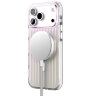 Чехол защитный VLP Pulse Case MagSafe для iPhone 17 Pro Max Перламутровый