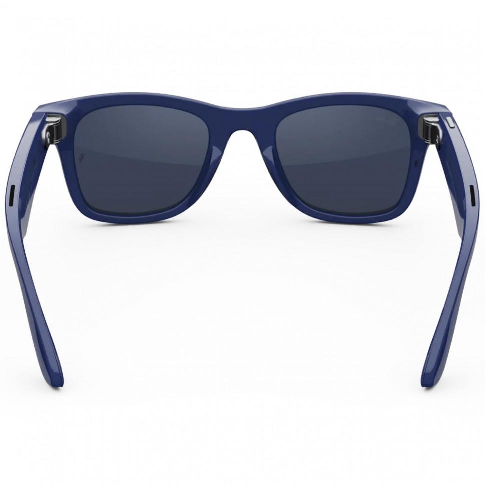 Умные очки Ray-Ban Wayfarer (Gen 2) Shiny Cosmic Blue Clear/Sapphire Transitions (M)