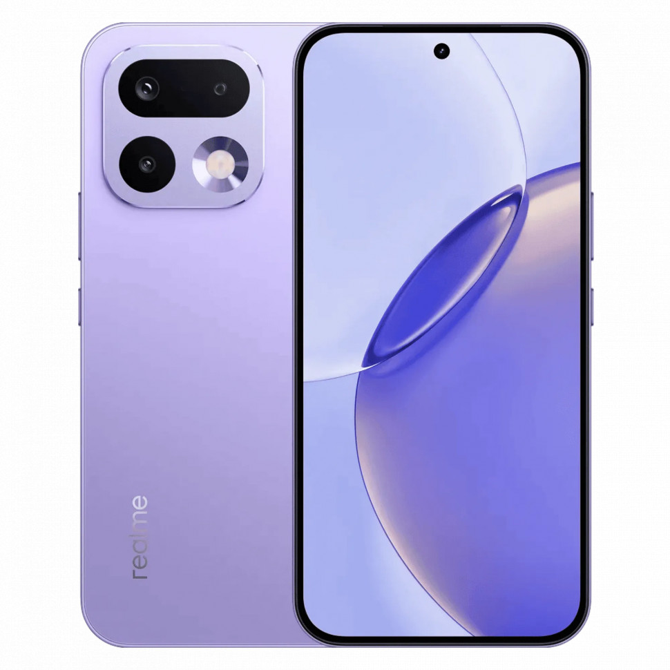 Смартфон realme 16 Pro 5G 8/256GB Фиолетовый (Orchid Purple)