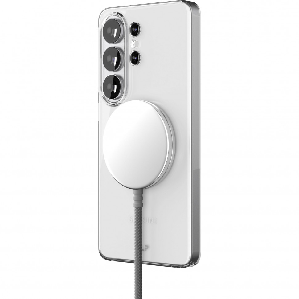 Чехол защитный VLP Puro Case с MagSafe для Samsung Galaxy S26 Ultra Прозрачный