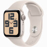 Умные часы Apple Watch SE 2023 40mm Starlight Aluminum Case with Starlight Sport Band (S/M)