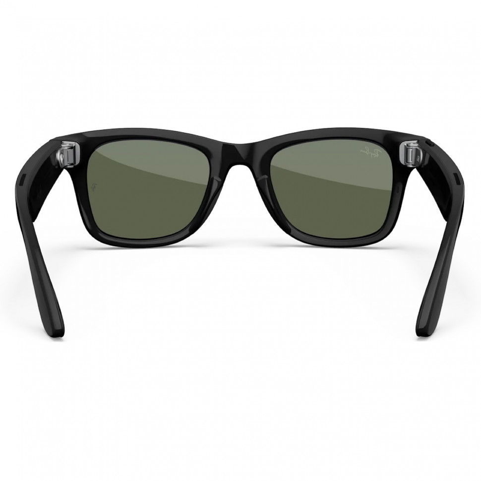 Умные очки Ray-Ban Wayfarer (Gen 2) Shiny Black G-15 Green (L)