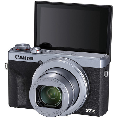 Фотоаппарат Canon PowerShot G7X Mark III Серебристый (Silver)