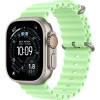 Умные часы Apple Watch Ultra 3 2025 49mm Natural Titanium Case with Neon Green Ocean Band