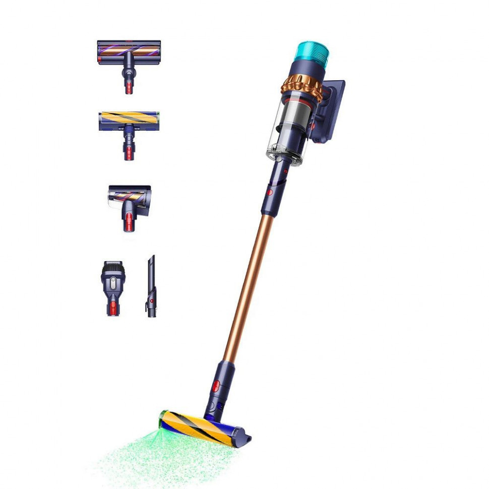 Вертикальный беспроводной пылесос Dyson Gen5 Outsize (SV24) Blue/Cooper (Вилка CN)