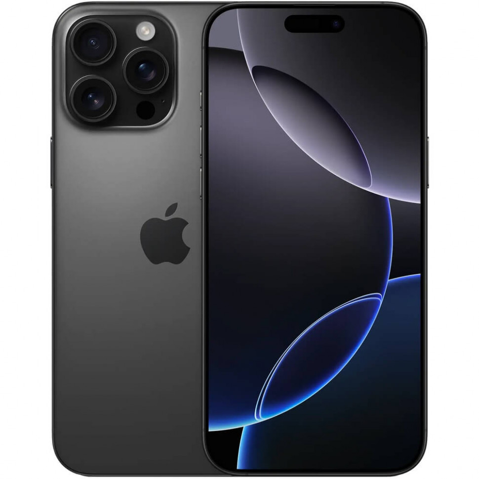 Смартфон Apple iPhone 16 Pro Max 1024GB Черный титан (Black Titanium)