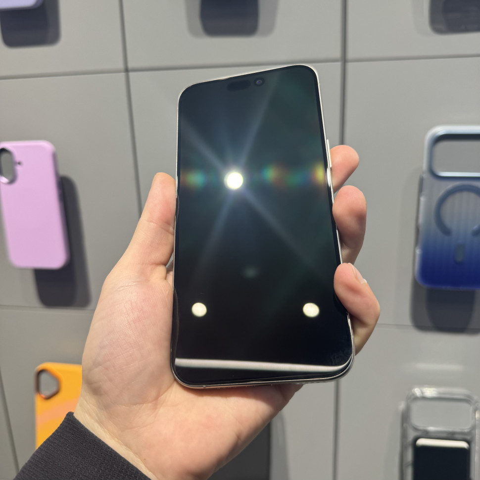 Смартфон Apple iPhone 15 Pro Max 256GB Натуральный титан (Natural Titanium) DualSim (Б/У)