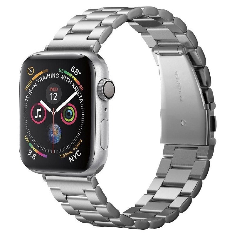 Ремешок Spigen Modern Fit Band для Apple Watch 42/45/46/49mm Серебристый