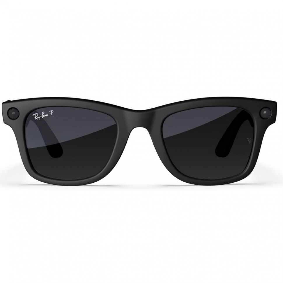 Умные очки Ray-Ban Wayfarer (Gen 2) Matte Black Polarized Gradient Graphite (M)