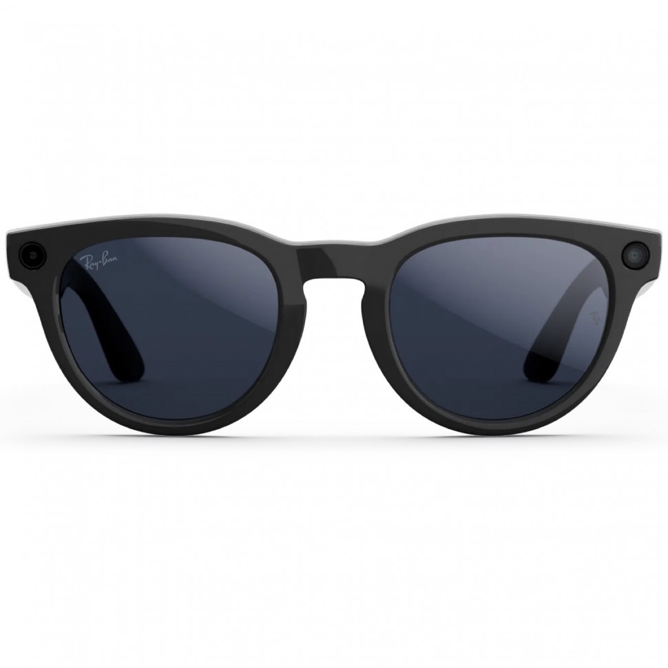 Умные очки Ray-Ban Headliner (Gen 2) Shiny Black Clear/Sapphire Transitions (RW4013)