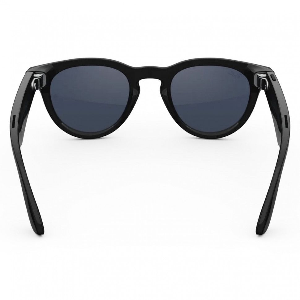 Умные очки Ray-Ban Headliner (Gen 2) Shiny Black Clear/Sapphire Transitions (RW4013)