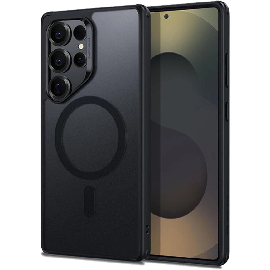 Чехол защитный ESR Hybrid Magnetic Case с MagSafe для Samsung Galaxy S26 Ultra Черный (Frosted Black)