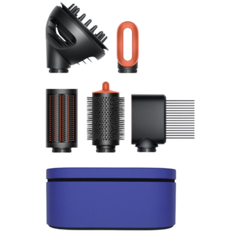 Стайлер Dyson Airwrap ID HS08 Long Diffuse Vinca Blue/Topaz Orange (Вилка EU)