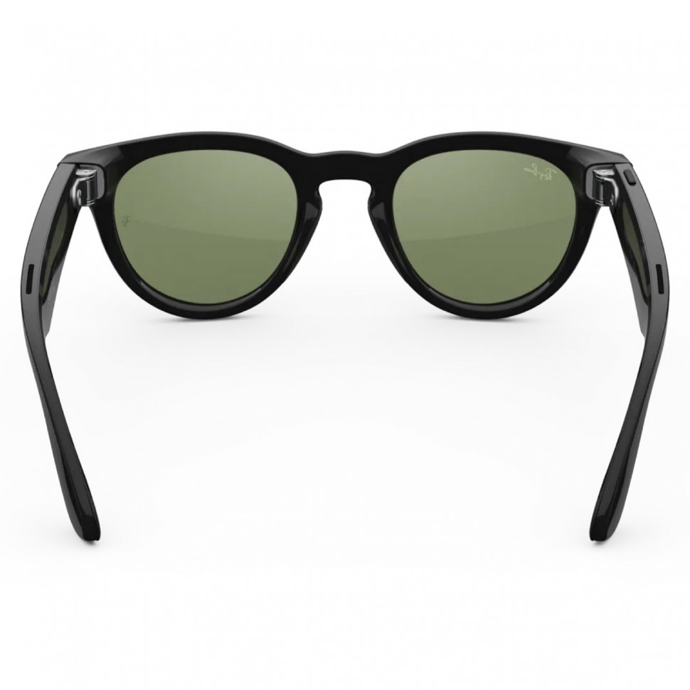 Умные очки Ray-Ban Headliner (Gen 2) Shiny Black G-15 Green (RW4013)