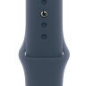 Умные часы Apple Watch SE 2023 44mm Silver Aluminum Case with Sport Band Storm Blue (S/M)