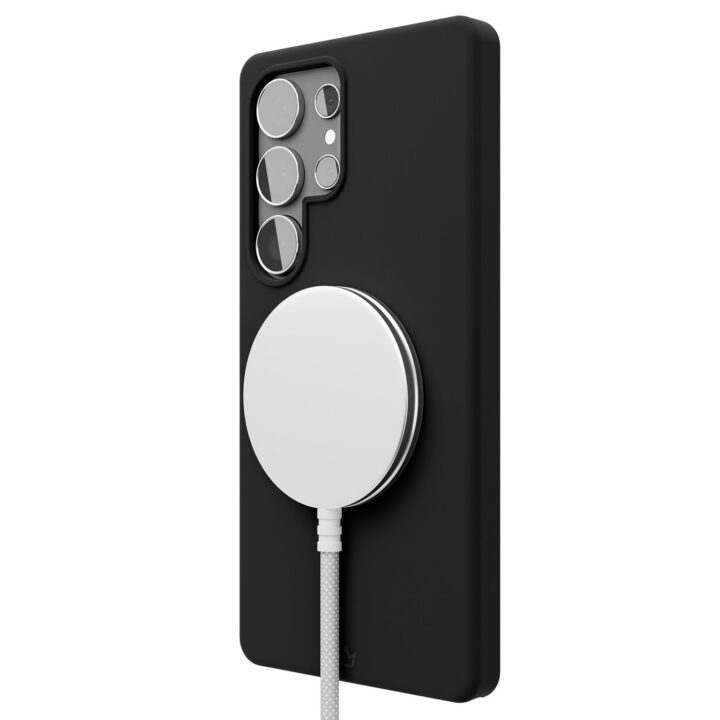 Чехол защитный VLP Aster Case с MagSafe для Samsung Galaxy S25 Ultra Черный