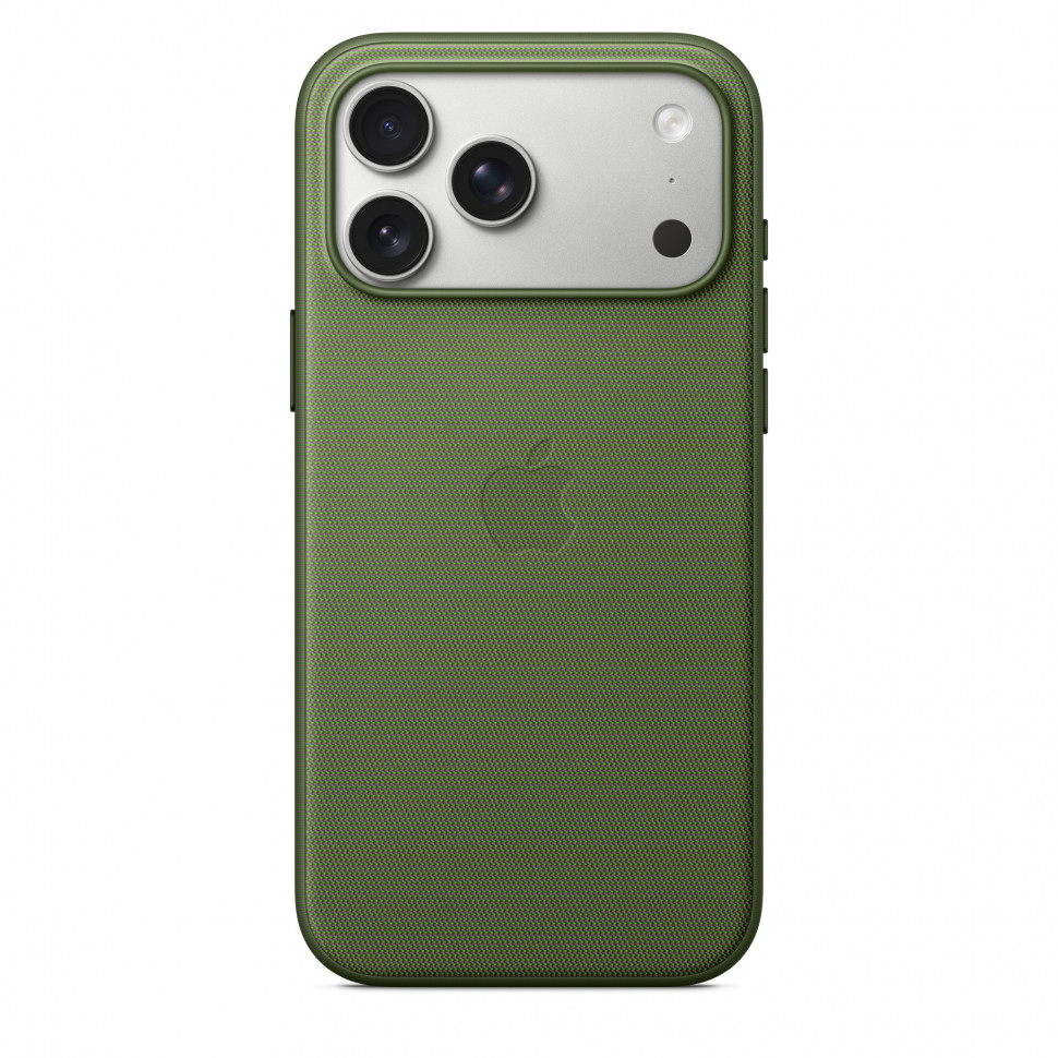 Чехол защитный Apple TechWoven Case with MagSafe для iPhone 17 Pro Max Green