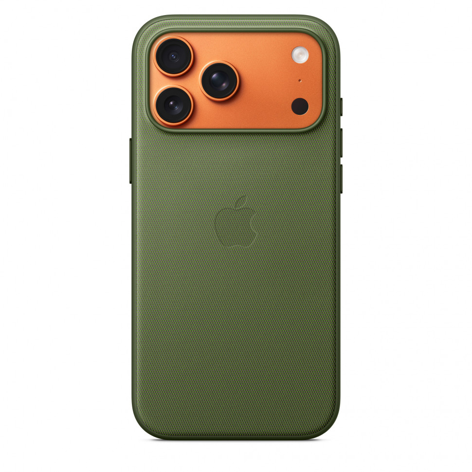 Чехол защитный Apple TechWoven Case with MagSafe для iPhone 17 Pro Max Green