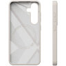 Чехол защитный VLP Aster Case с MagSafe для Samsung Galaxy S25 Песочный