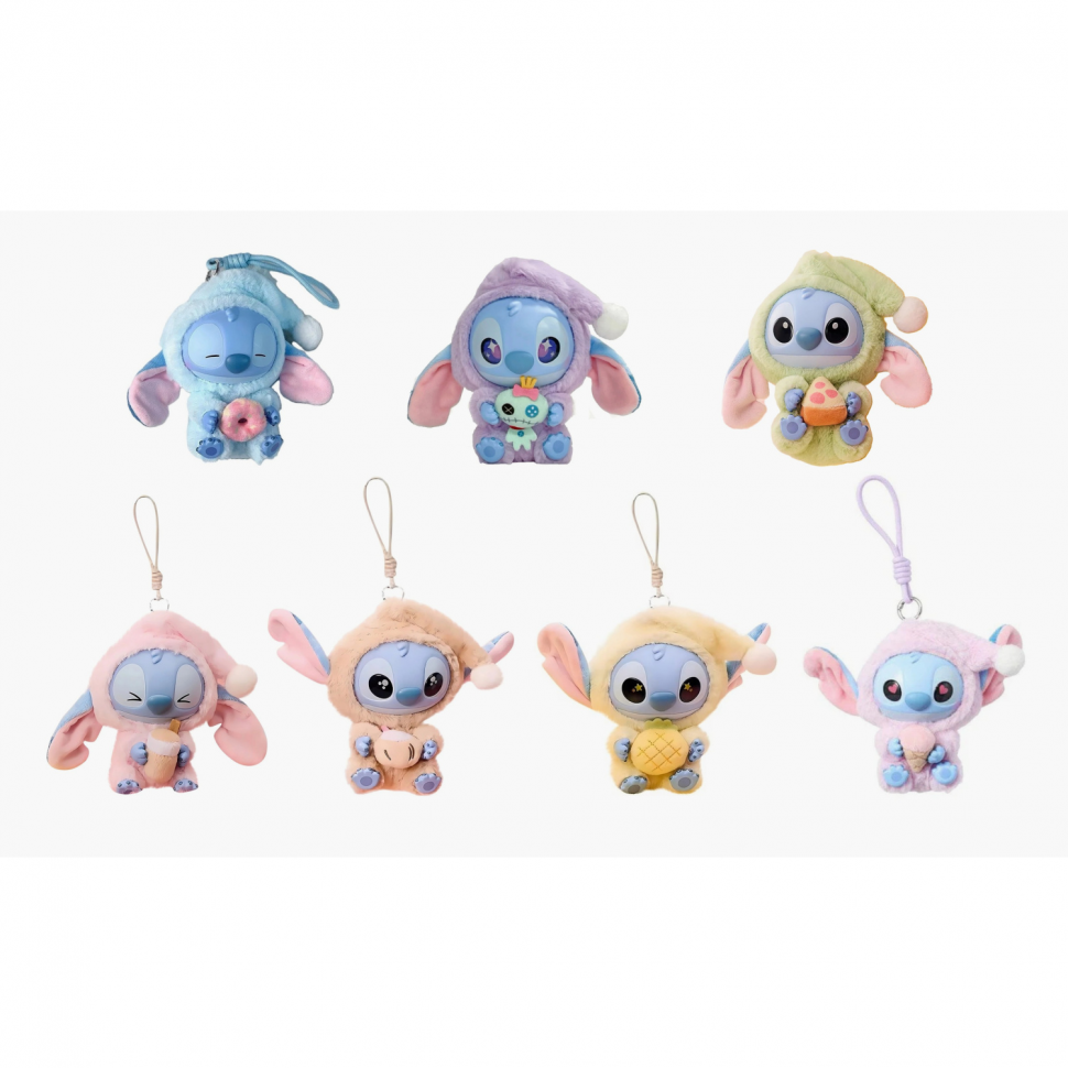 Коллекционная фигурка POP MART Stitch Eat Something Before Sleep