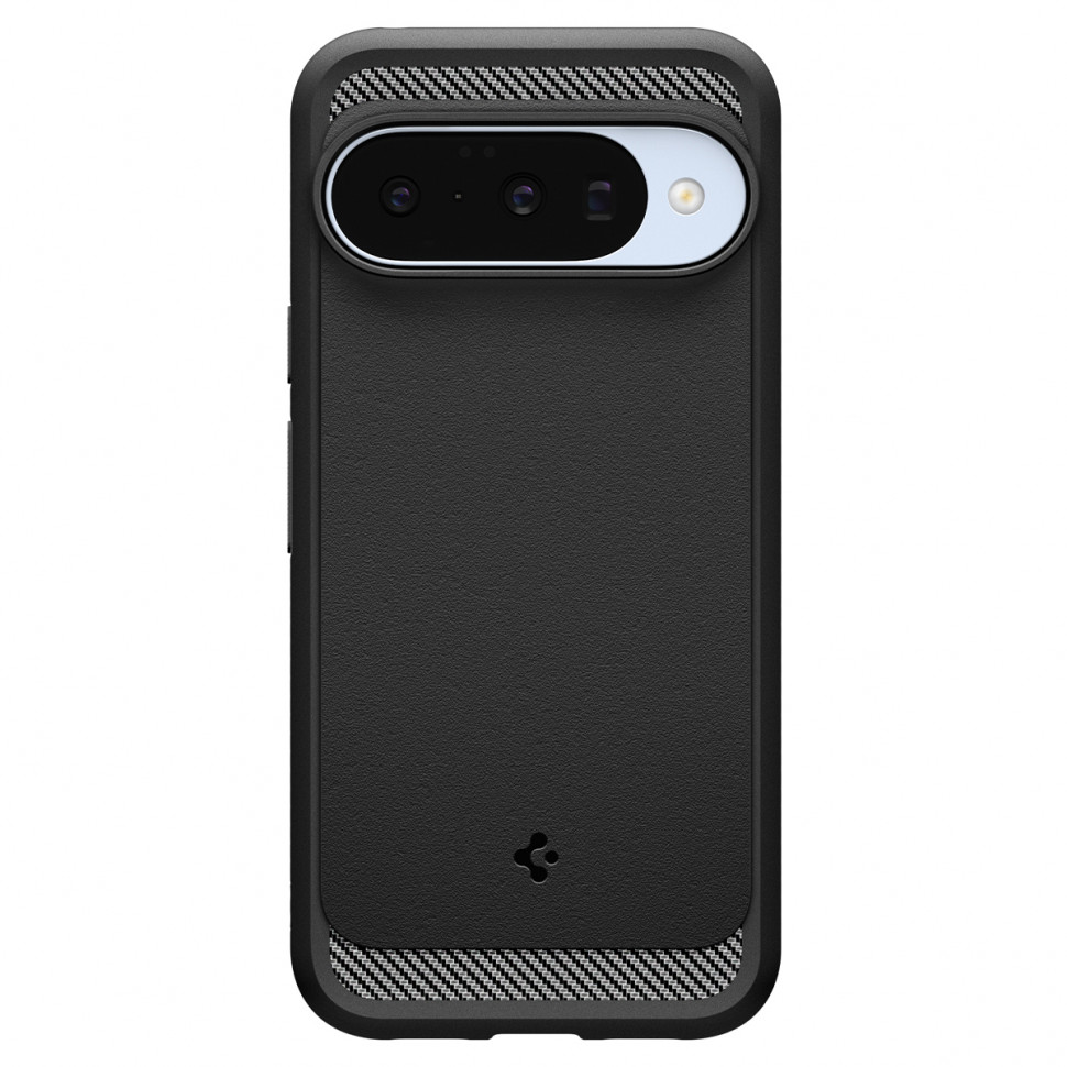 Чехол защитный Spigen Rugged Armor для Google Pixel 10/10 Pro Черный (Black)