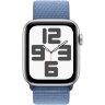 Умные часы Apple Watch SE 2023 40mm Silver Aluminum Case with Winter Blue Sport Loop