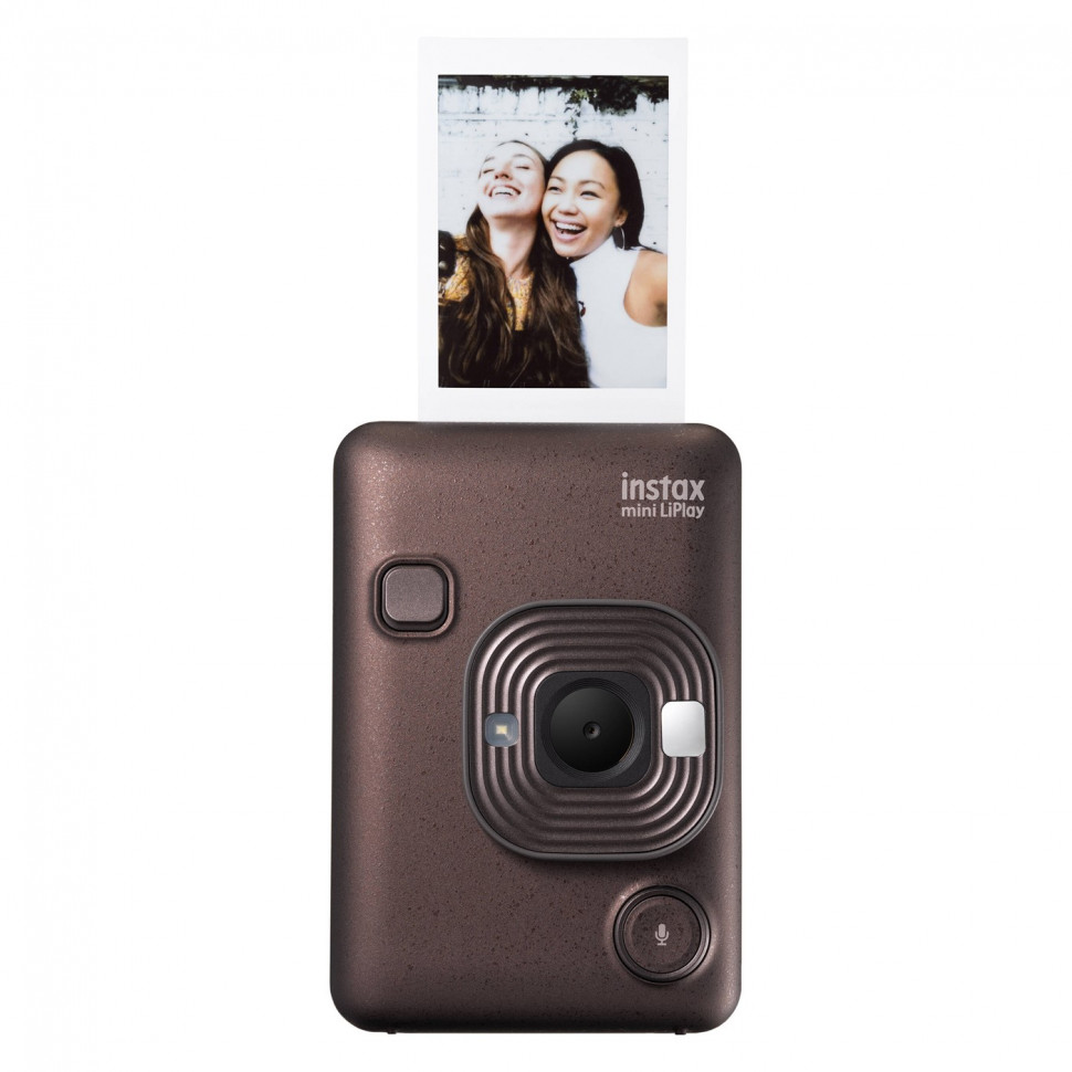 Фотоаппарат моментальной печати Fujifilm Instax Mini LiPlay Бронзовый (Deep Bronze)