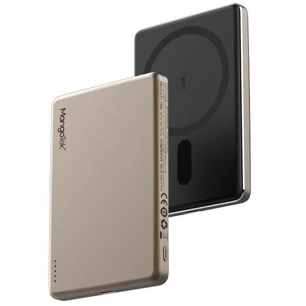 Внешний аккумулятор MangoTek MGP01 5000 мАч MagSafe Золотой (Gold)